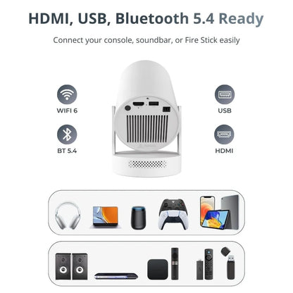 Game Projector with 2 Wireless controllers