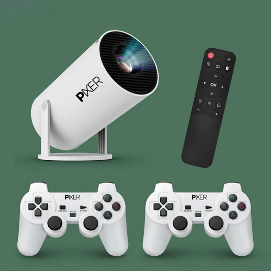 Game Projector with 2 Wireless controllers